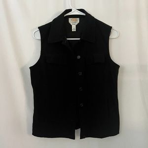 Vintage Faux Suede Vest